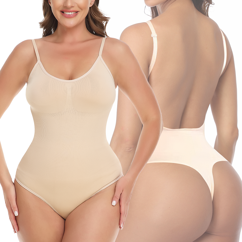 Backless Underwear Bodysuit Deep Open Back Shapewear – Lula Bridal