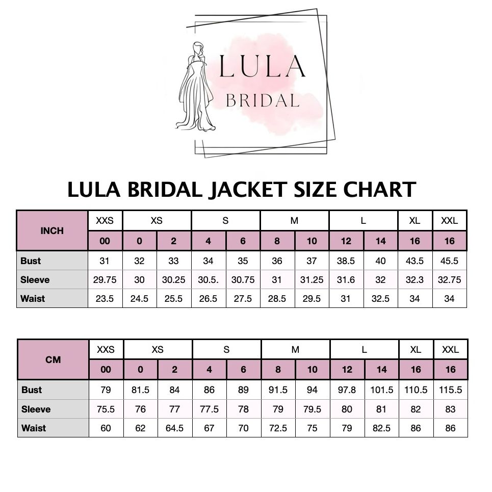 Bridal Lace Bolero with Long Sleeves
