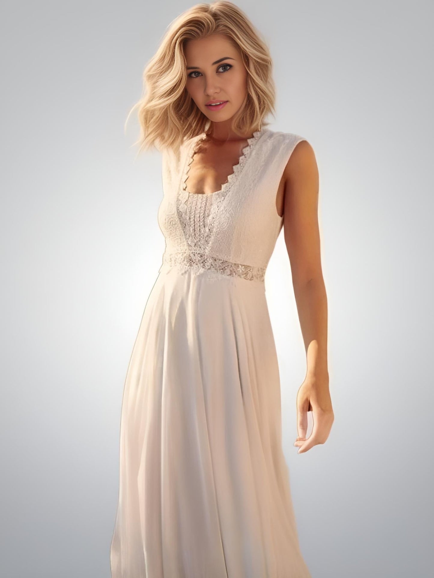 ADELINE Wedding Dress - Maternity