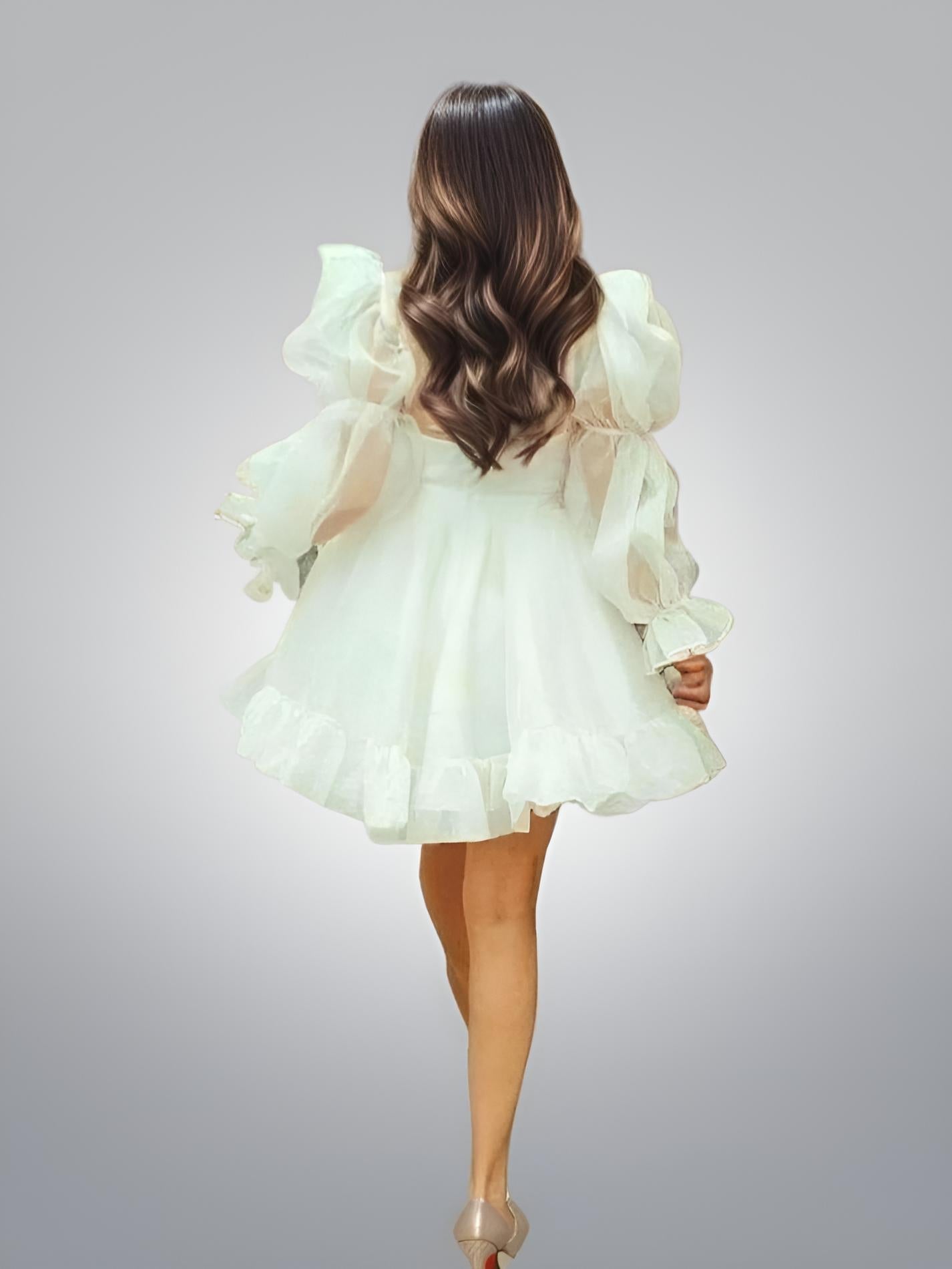 Vestido de novia corto ALLANAH