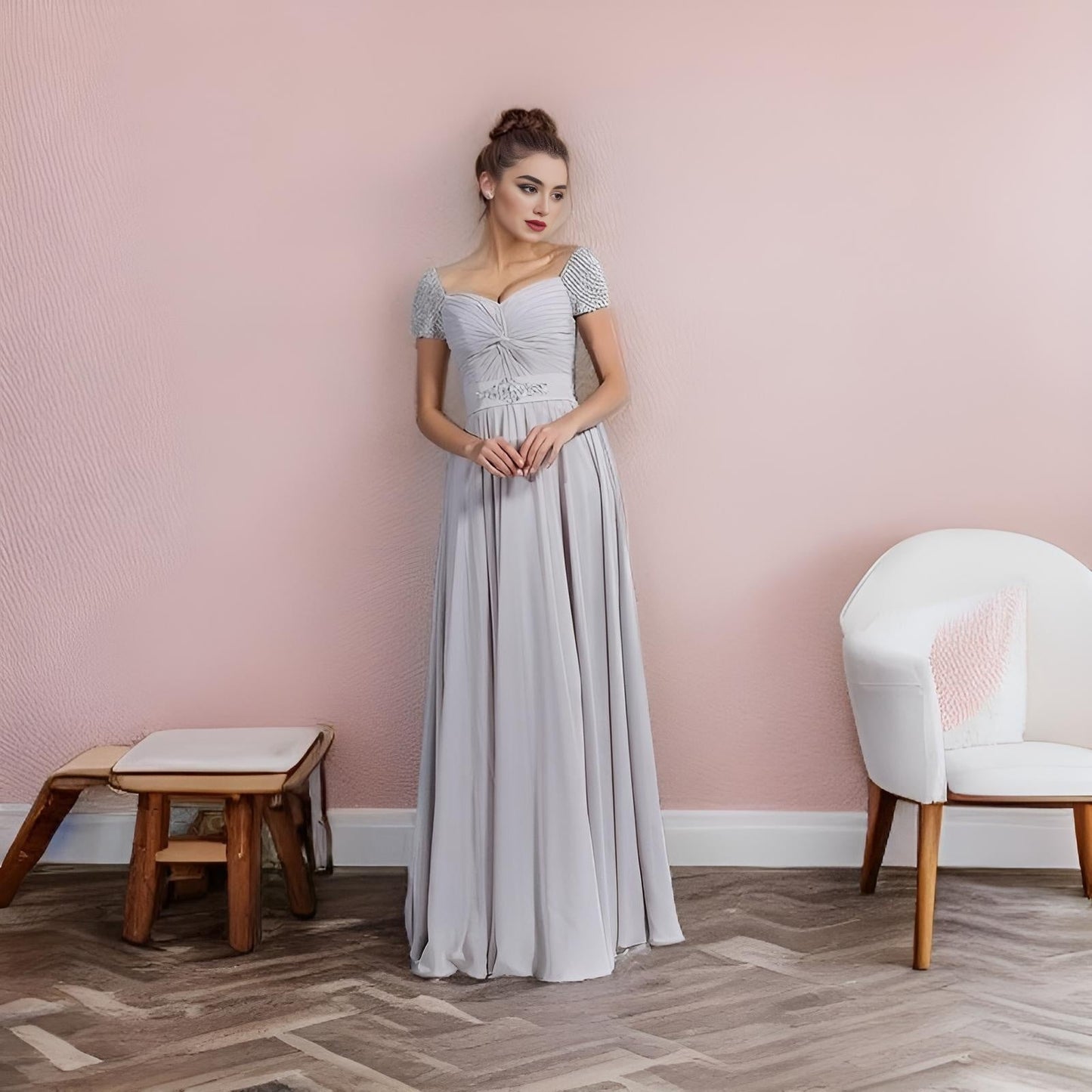 Vestido formal de alta costura BELINA