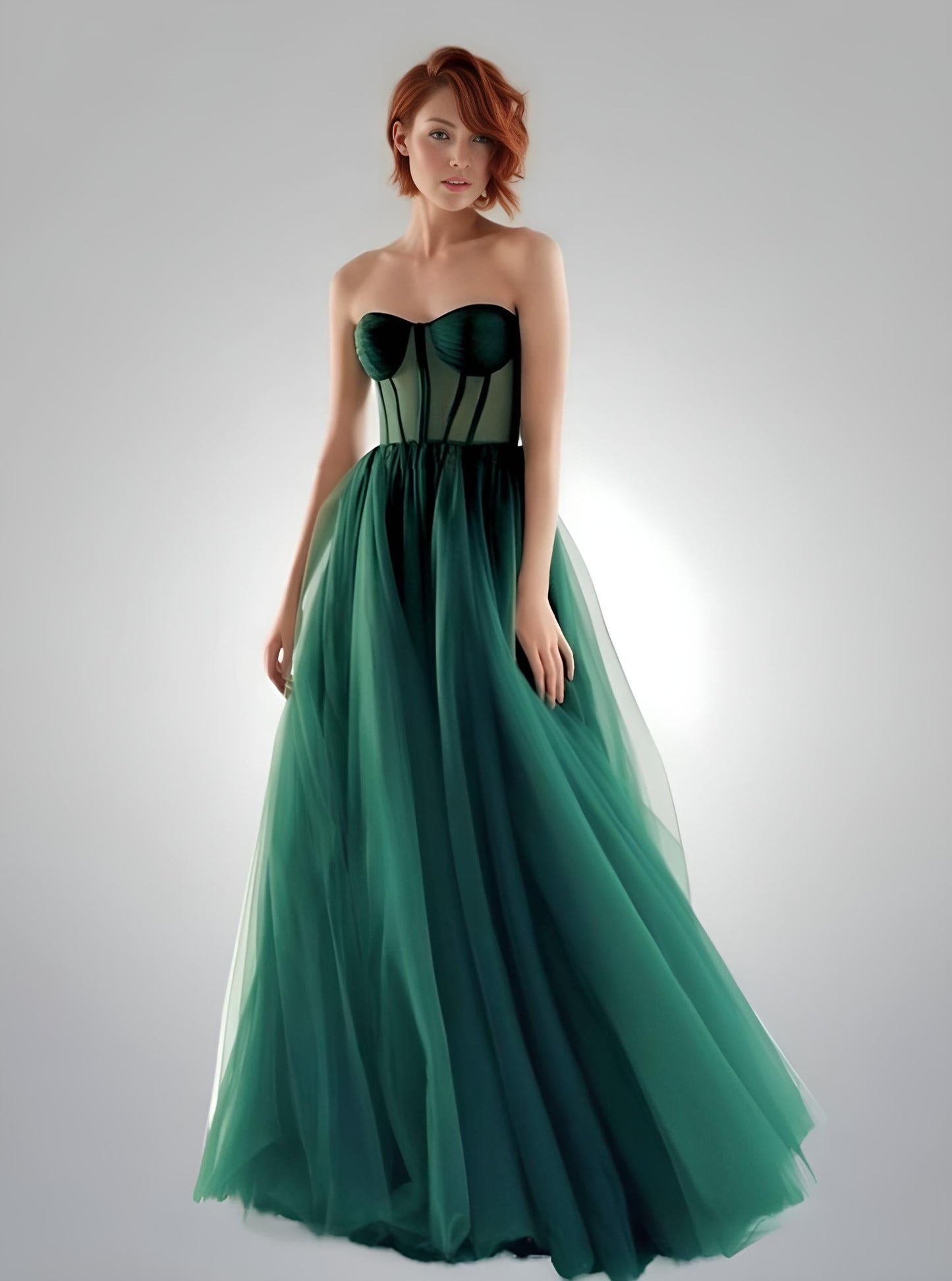 Vestido formal de alta costura BIANCA