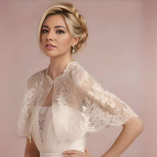 Bridal Full Lace Cape Wrap