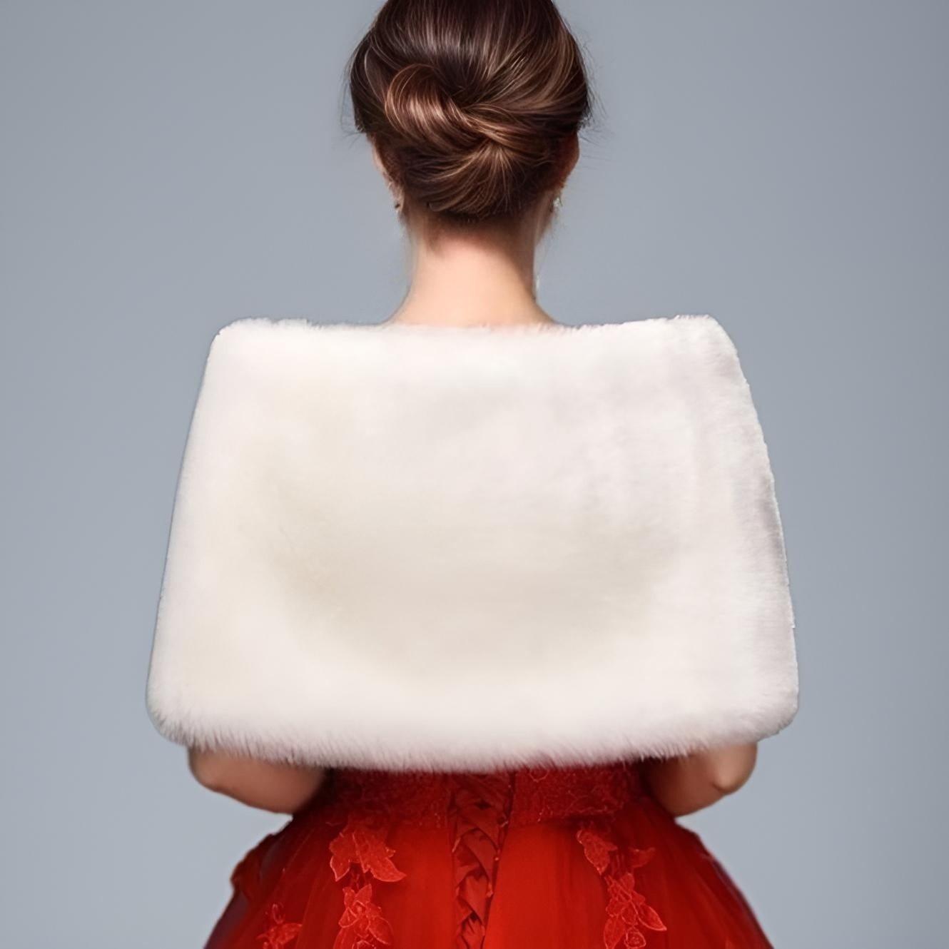 Bridal Fur Wrap