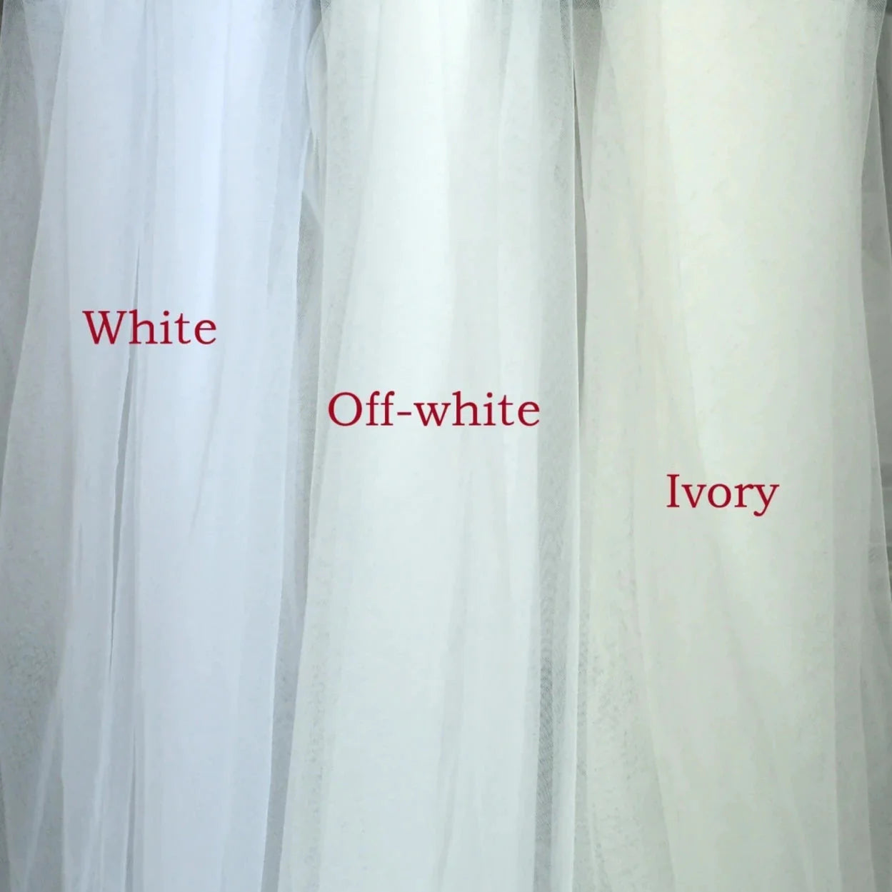 Pearl Bridal Veil with Hair Comb - Wedding Bridal Veil