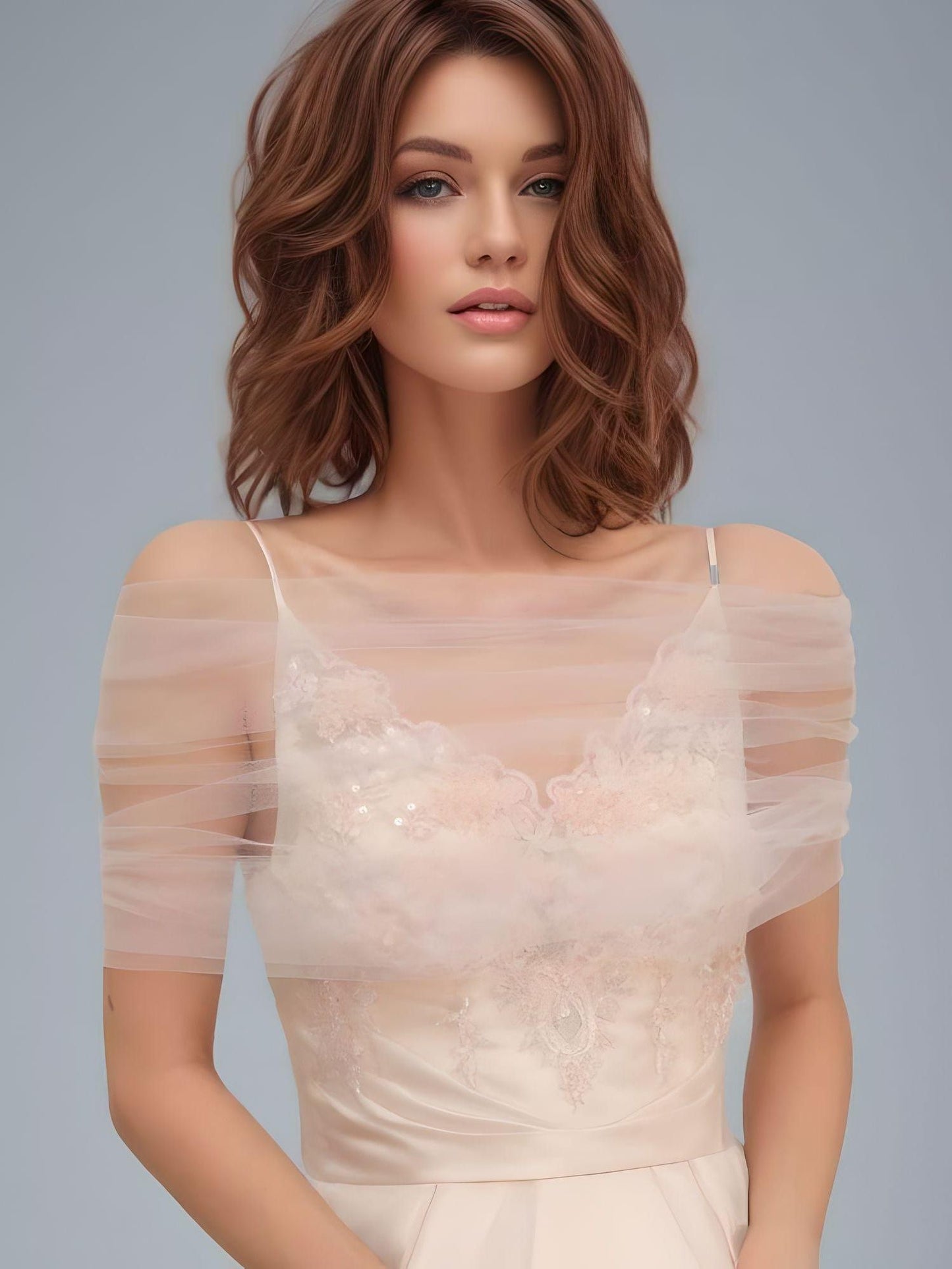 Bridal Wedding Bolero Shawl - Bridal Jacket