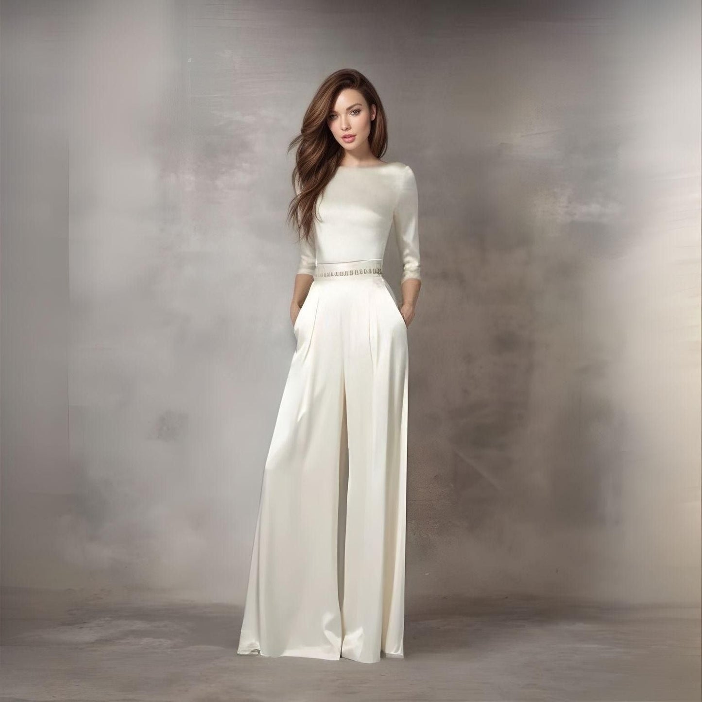 Combinaison de mariage BROOKE