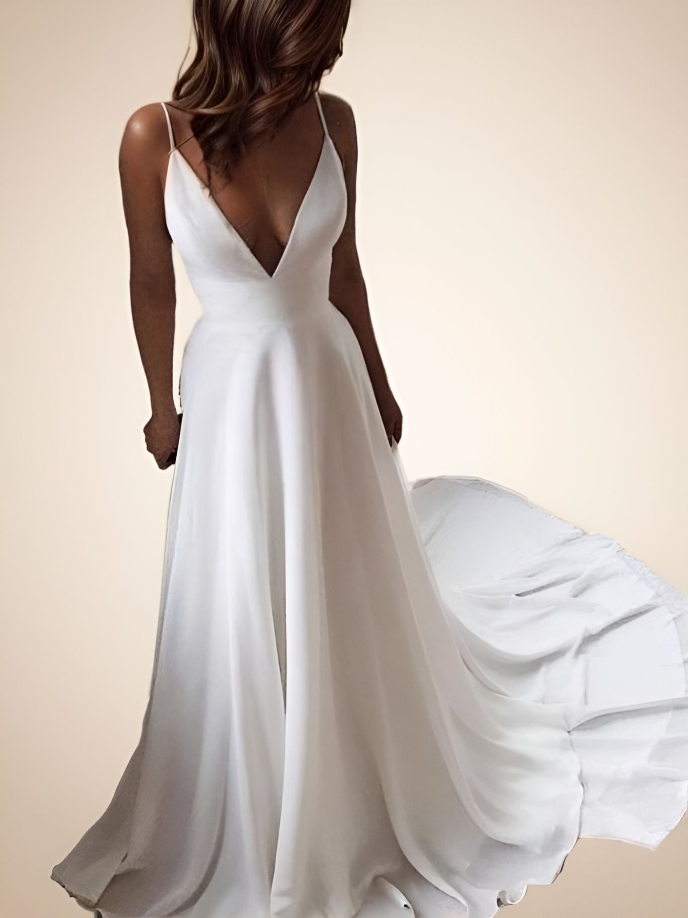 DAHLIA Wedding Dress | Elegant Chiffon Gown Lula Bridal DAHLIA Wedding Dress | Elegant Chiffon Gown Lula Bridal