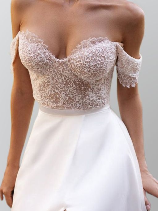 ELIANA Two Piece Wedding Dress