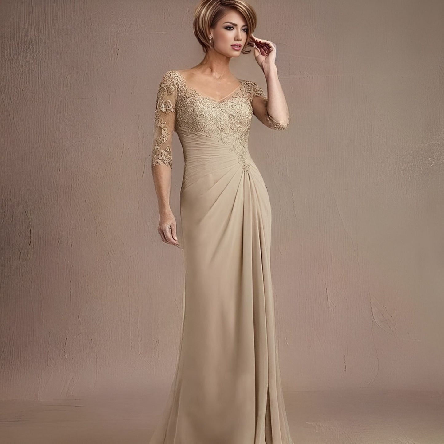 Vestido formal de alta costura FAWN