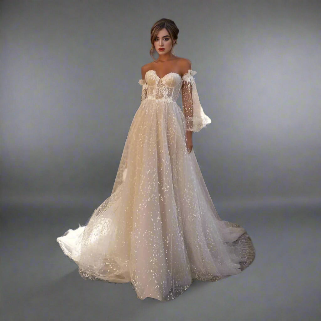 LULA Bridal Vestido de Novia TIANA Hecho a medida Artesanal