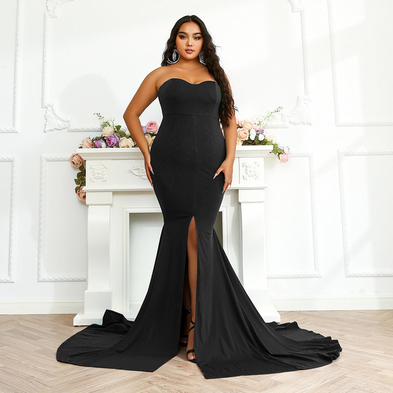 DAYNA Formal Dress | Trumpet Mermaid Gown with Slit Lula Bridal DAYNA Formal Dress | Trumpet Mermaid Gown with Slit Lula Bridal