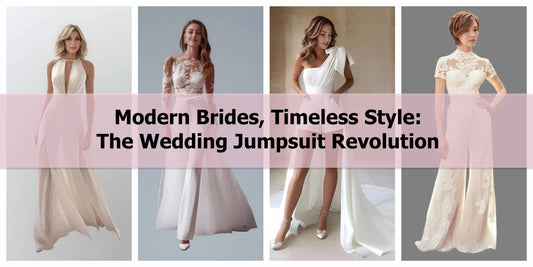 Brides in One Piece Pantsuits - Exploring Wedding Jumpsuits