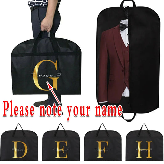 Suit Dress Dust Cover with Customized Name