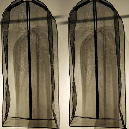 Transparent Garment Bag for Short Dress