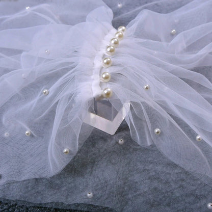 Bridal Wrap with Detachable Sleeves - Bridal Jacket