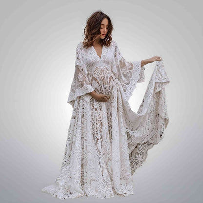 CLARISSA Maternity Wedding Dress Lula Bridal CLARISSA Maternity Wedding Dress Lula Bridal