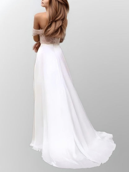ELIANA Vestido de novia de dos piezas