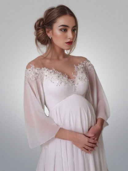 GRACE Maternity Wedding Dress - Dresses