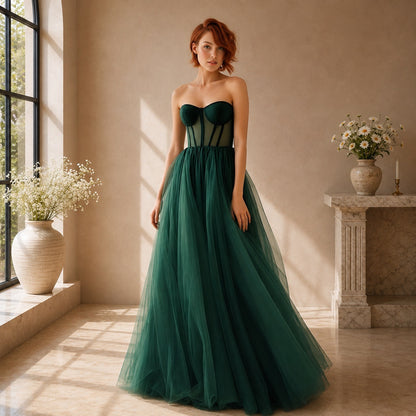 Robe couture formelle BIANCA