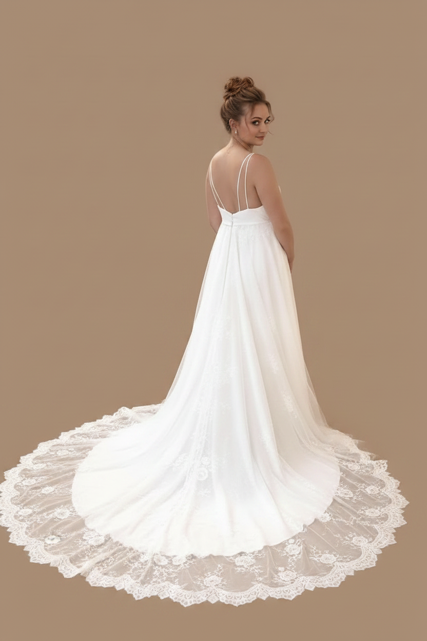 MAEVE Maternity Wedding Dress | Full Lace Gown for Expectant Brides Lula Bridal MAEVE Maternity Wedding Dress | Full Lace Gown for Expectant Brides Lula Bridal