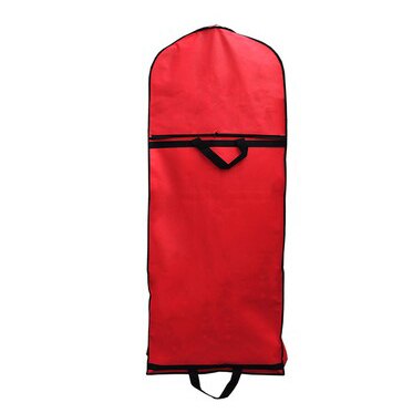 Portable Foldable Wedding Dress Dust Cover - Red /