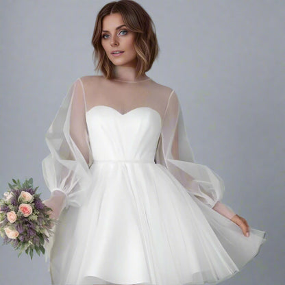 RIVER Short Wedding Dress