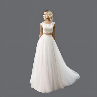 LULA Bridal - ROSA Two Piece Wedding Dress Custom made – Lula Bridal