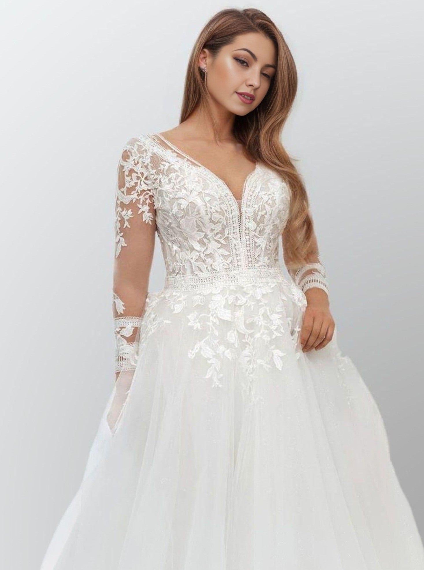 LULA Bridal - TANIA PLUS Wedding Dress Custom made – Lula Bridal