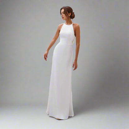 VIRGINIA Wedding Dress | Halter Backless Mermaid Bridal Gown Lula Bridal VIRGINIA Wedding Dress | Halter Backless Mermaid Bridal Gown Lula Bridal