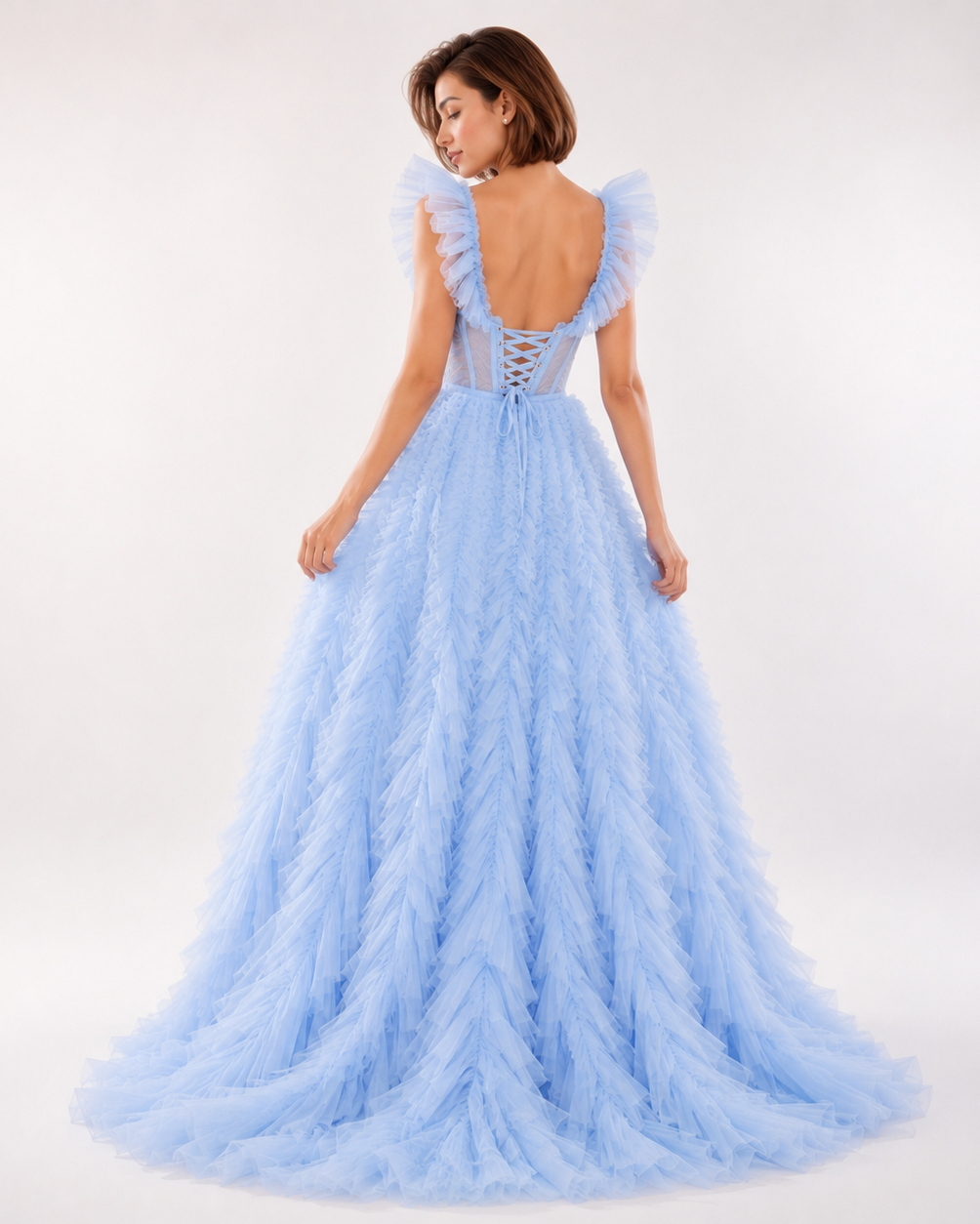 Vestido de alta costura formal MILA