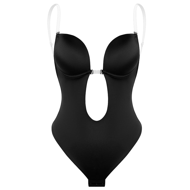 Backless Underwear Bodysuit with Bust Support