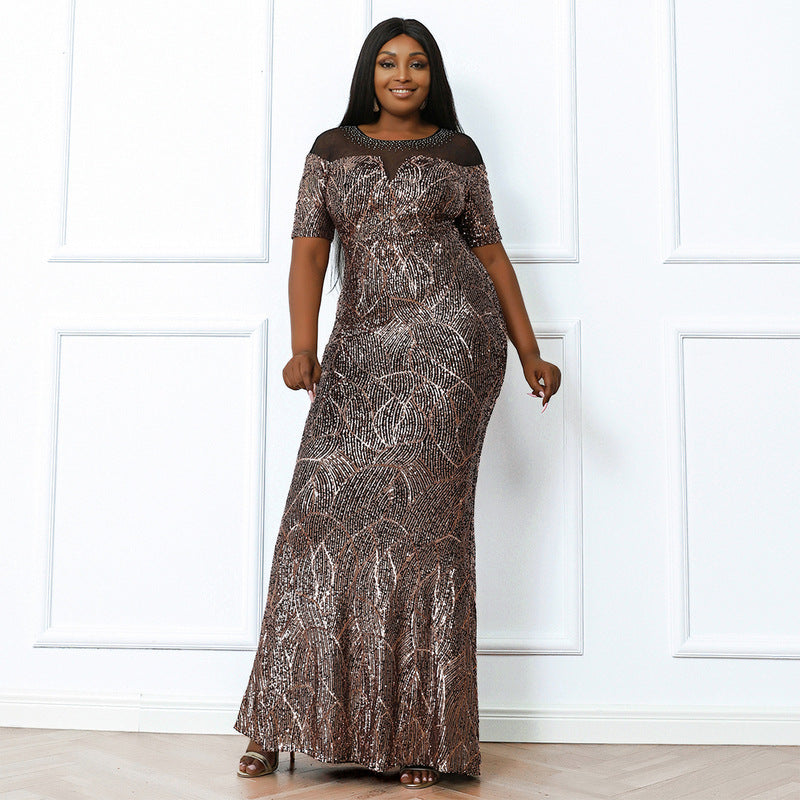 GINA PLUS Formal Couture Dress - Plus Size Formal Dresses