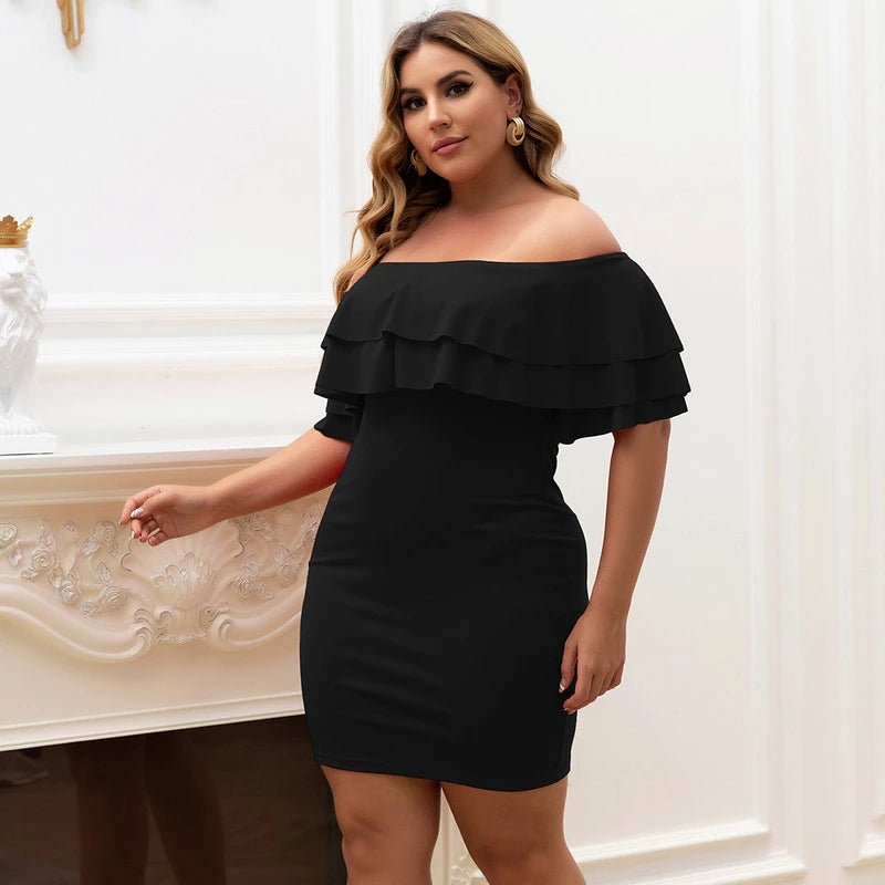 MACIE PLUS Formal Couture Dress - Plus Size Formal Dresses